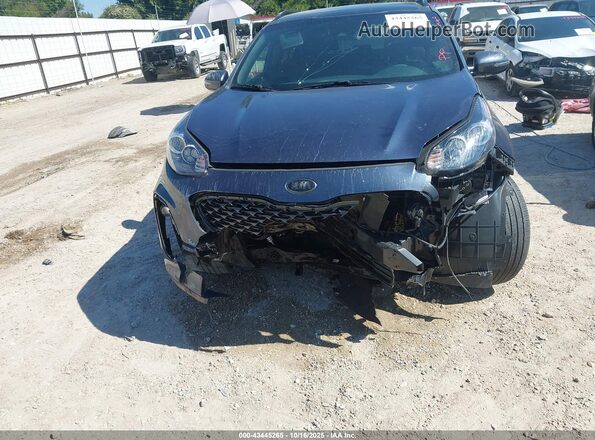KNDP63AC9N7955157 2022 KIA SPORTAGE Blue წინა ხედი