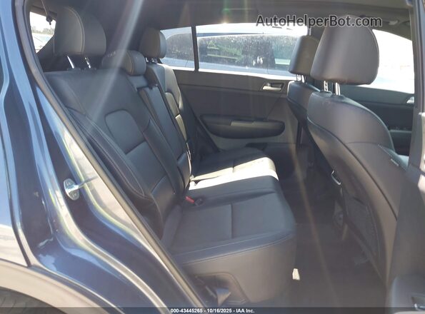KNDP63AC9N7955157 2022 KIA SPORTAGE Blue VIN კოდის სტიკერის ხედი