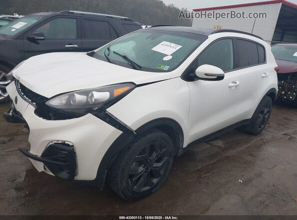 KNDP6CAC0N7952549 2022 KIA SPORTAGE White Передня ліва чверть