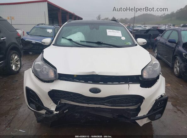 KNDP6CAC0N7952549 2022 KIA SPORTAGE White Вид щитка приладів