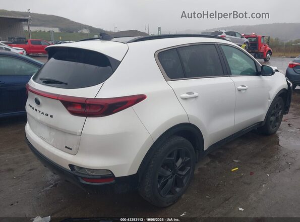 KNDP6CAC0N7952549 2022 KIA SPORTAGE White Задня права чверть