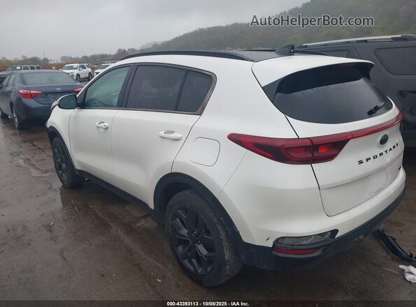 KNDP6CAC0N7952549 2022 KIA SPORTAGE White Задня ліва чверть