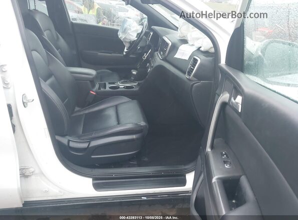 KNDP6CAC0N7952549 2022 KIA SPORTAGE White Вид салону спереду