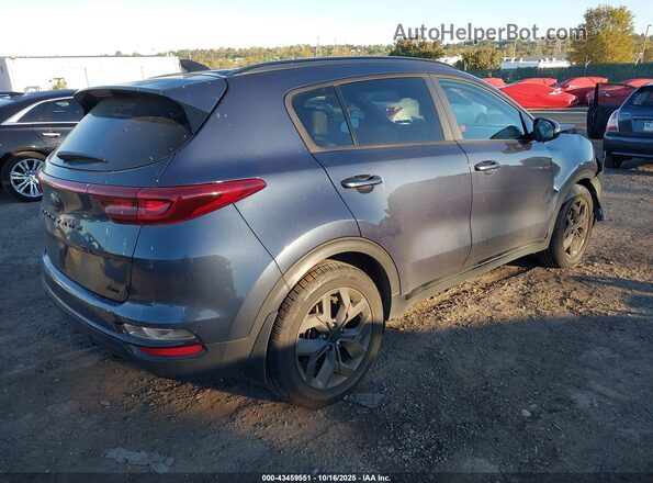KNDP6CAC3N7954392 2022 KIA SPORTAGE Blue Tył prawy
