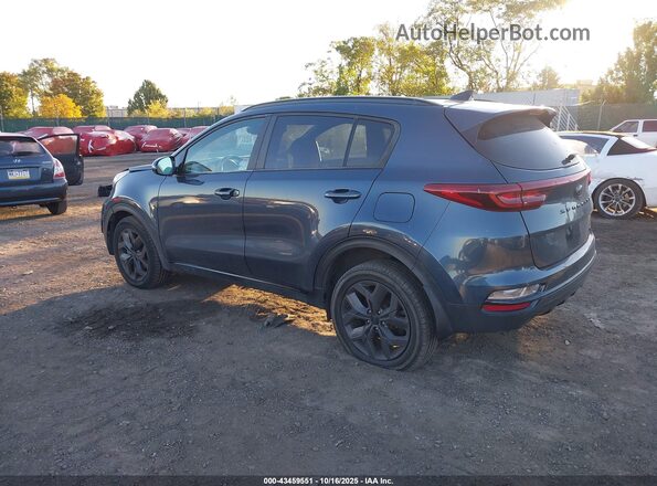 KNDP6CAC3N7954392 2022 KIA SPORTAGE Blue Tył lewy
