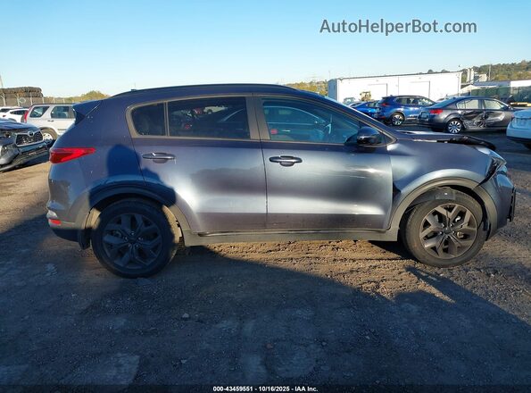 KNDP6CAC3N7954392 2022 KIA SPORTAGE Blue Widok zestawu wskaźników