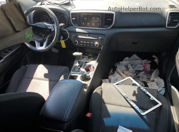 KNDPM3AC0L7814982 2020 KIA SPORTAGE Gray წინა პანელის ხედი