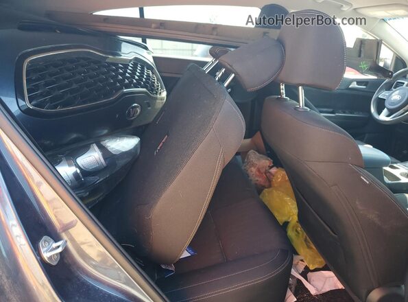 KNDPM3AC0L7814982 2020 KIA SPORTAGE Gray უკანა სალონის ხედი