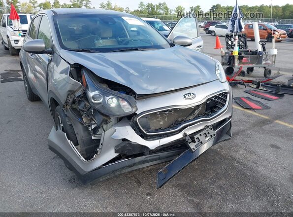 KNDPM3AC0L7837825 2020 KIA SPORTAGE Gray Դիմացի տեսք