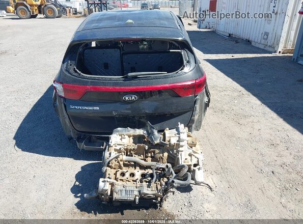 KNDPM3AC1J7340506 2018 KIA SPORTAGE Black 