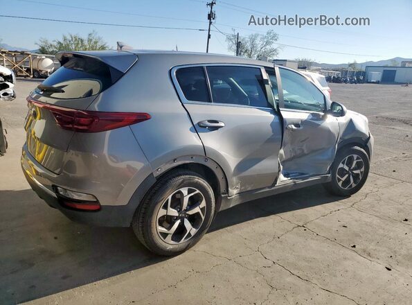 KNDPM3AC1M7915692 2021 KIA SPORTAGE Серебряный Задняя правая четверть