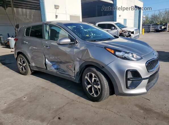 KNDPM3AC1M7915692 2021 KIA SPORTAGE Серебряный Передняя правая четверть