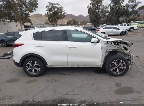 KNDPM3AC1N7002206 2022 KIA SPORTAGE White Vista interior de 360 grados