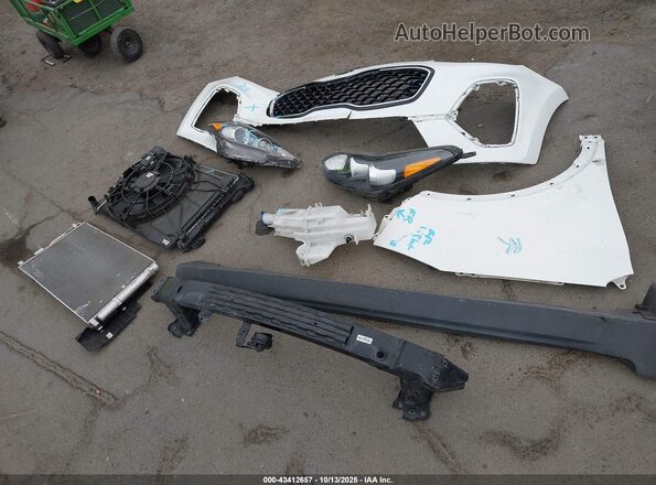 KNDPM3AC1N7002206 2022 KIA SPORTAGE White Vista del cuadro de instrumentos