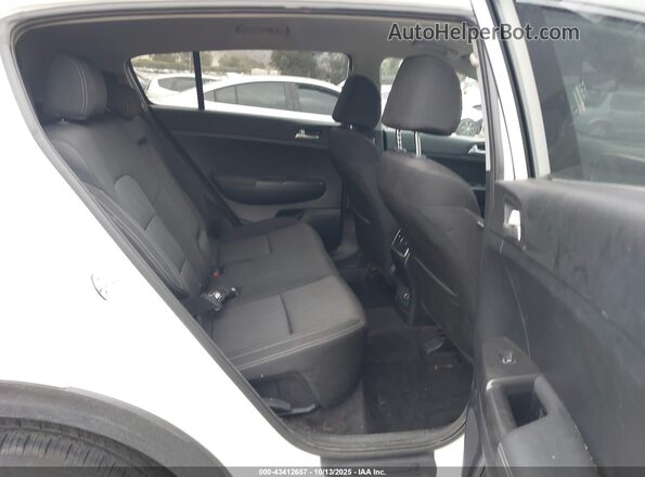 KNDPM3AC1N7002206 2022 KIA SPORTAGE White Vista de la etiqueta del VIN
