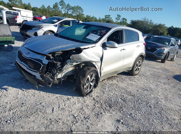 KNDPM3AC2M7892312 2021 KIA SPORTAGE Silver Передня ліва чверть