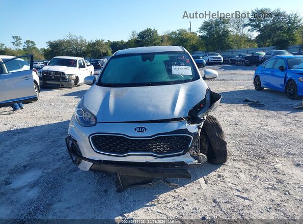 KNDPM3AC2M7892312 2021 KIA SPORTAGE Silver Вид задньої частини салону