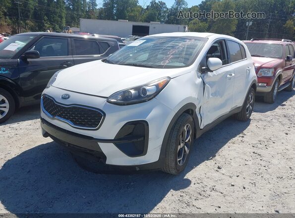 KNDPM3AC2M7903499 2021 KIA SPORTAGE White Առջևի ձախ երեք քառորդ տեսարան