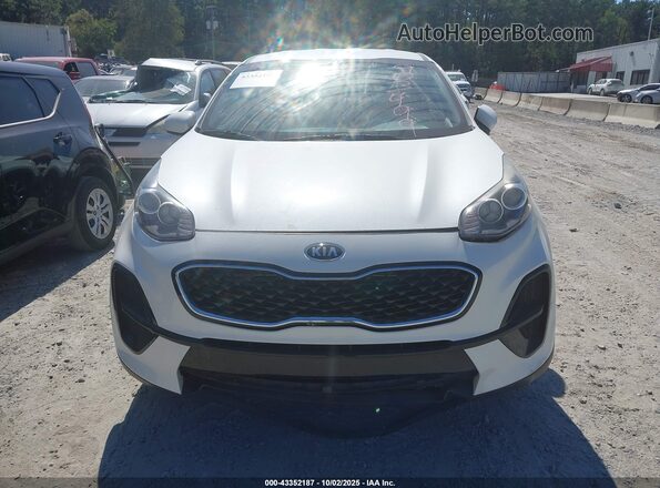 KNDPM3AC2M7903499 2021 KIA SPORTAGE White Սարքավորումների վահանակի տեսք