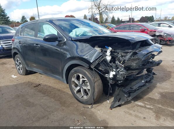 KNDPM3AC2N7958987 2022 KIA SPORTAGE Black Vista interior trasera