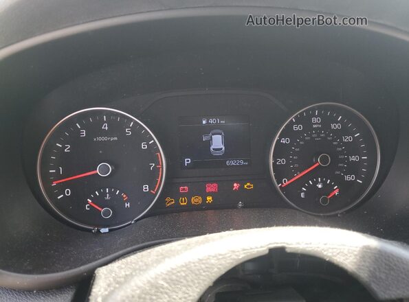 KNDPM3AC3L7660039 2020 KIA SPORTAGE Blue ხელსაწყოთა პანელის ხედი