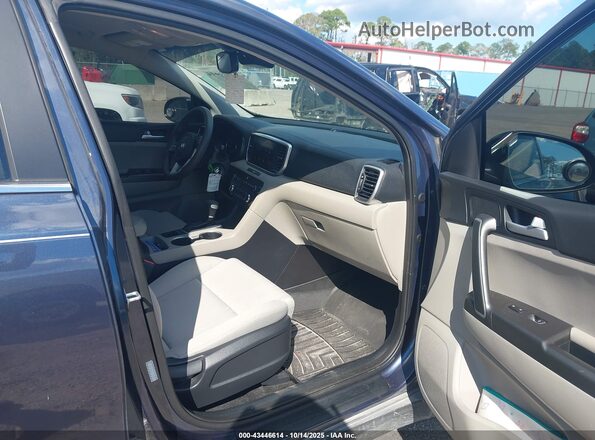 KNDPM3AC3L7791066 2020 KIA SPORTAGE Blue წინა სალონის ხედი