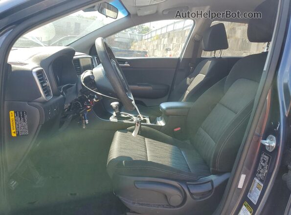 KNDPM3AC3L7813776 2020 KIA SPORTAGE Blue წინა სალონის ხედი