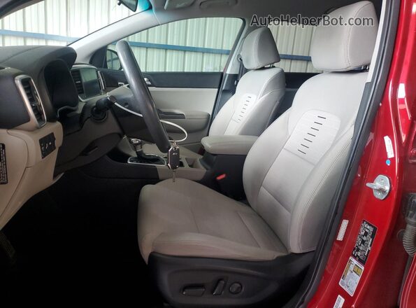 KNDPM3AC3M7883909 2021 KIA SPORTAGE Red 