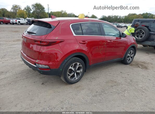 KNDPM3AC3M7902832 2021 KIA SPORTAGE Red Trasero derecho