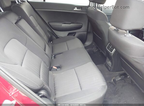 KNDPM3AC3M7902832 2021 KIA SPORTAGE Red Vista de la etiqueta del VIN