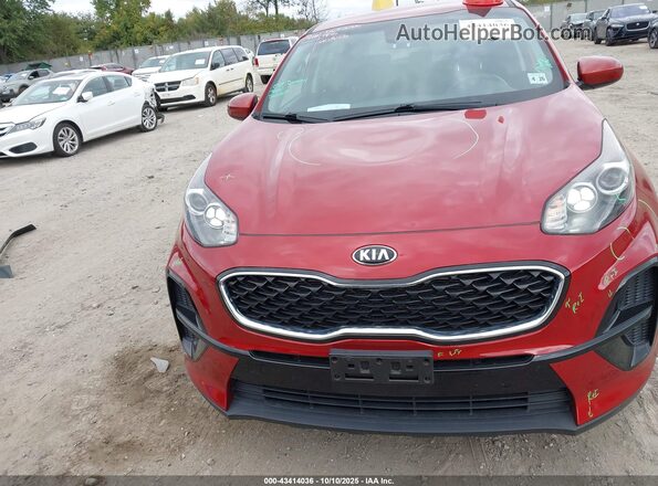 KNDPM3AC3M7902832 2021 KIA SPORTAGE Red Vista del cuadro de instrumentos