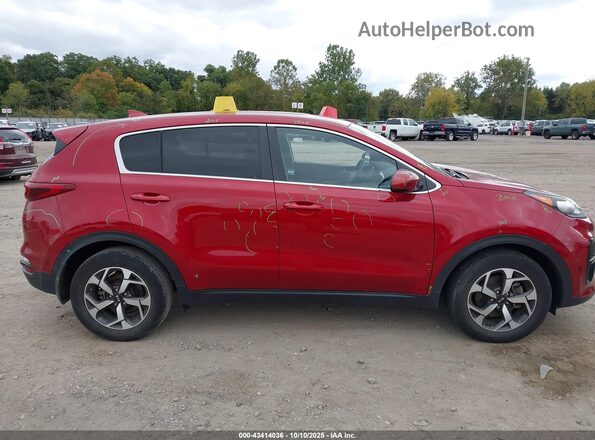 KNDPM3AC3M7902832 2021 KIA SPORTAGE Red Vista interior trasera
