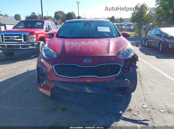 KNDPM3AC5L7831311 2020 KIA SPORTAGE Red ხელსაწყოთა პანელის ხედი