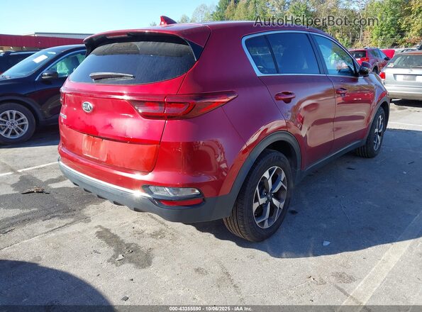 KNDPM3AC5L7831311 2020 KIA SPORTAGE Red უკანა მარჯვენა