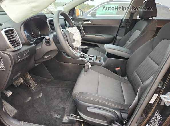KNDPM3AC5N7983673 2022 KIA SPORTAGE Черный Вид салона спереди