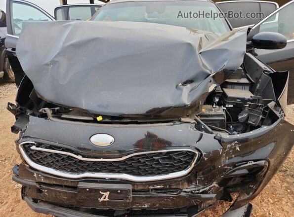 KNDPM3AC5N7983673 2022 KIA SPORTAGE Черный Вид подкапотного пространства