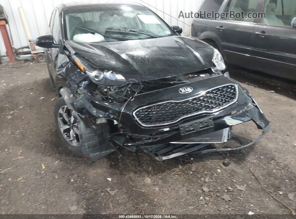 KNDPM3AC6M7862598 2021 KIA SPORTAGE Black Vista frontal