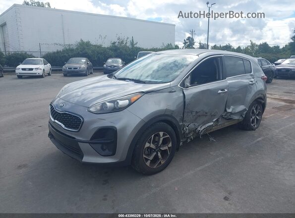 KNDPM3AC6N7967997 2022 KIA SPORTAGE Silver Առջևի ձախ երեք քառորդ տեսարան