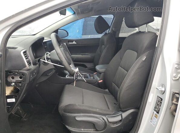 KNDPM3ACXL7734234 2020 KIA SPORTAGE Silver Widok wnętrza z przodu