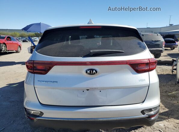 KNDPM3ACXL7734234 2020 KIA SPORTAGE Silver Widok z tyłu