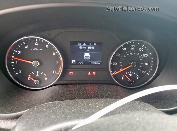 KNDPM3ACXL7803763 2020 KIA SPORTAGE Black ხელსაწყოთა პანელის ხედი