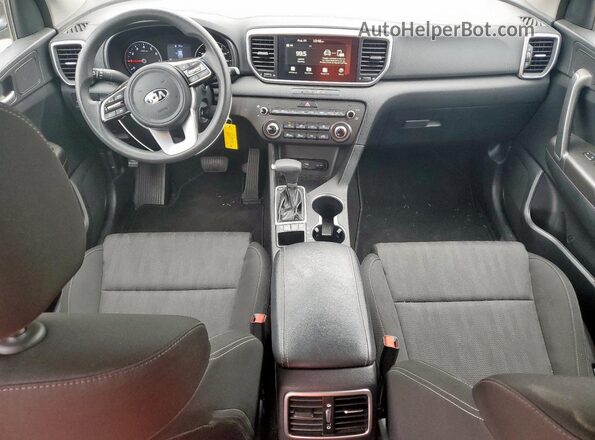 KNDPM3ACXL7803763 2020 KIA SPORTAGE Black წინა პანელის ხედი
