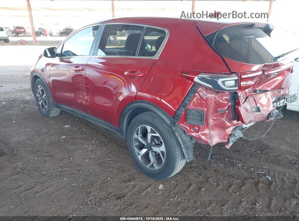KNDPM3ACXM7881817 2021 KIA SPORTAGE Red Հետևի ձախ