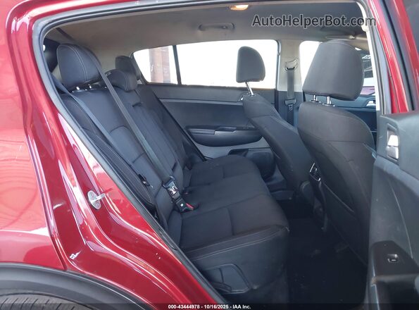 KNDPM3ACXM7881817 2021 KIA SPORTAGE Red VIN կոդի պիտակի տեսք