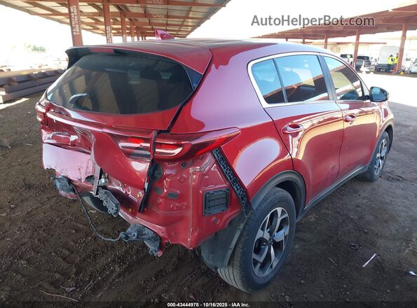 KNDPM3ACXM7881817 2021 KIA SPORTAGE Red Հետևի աջ