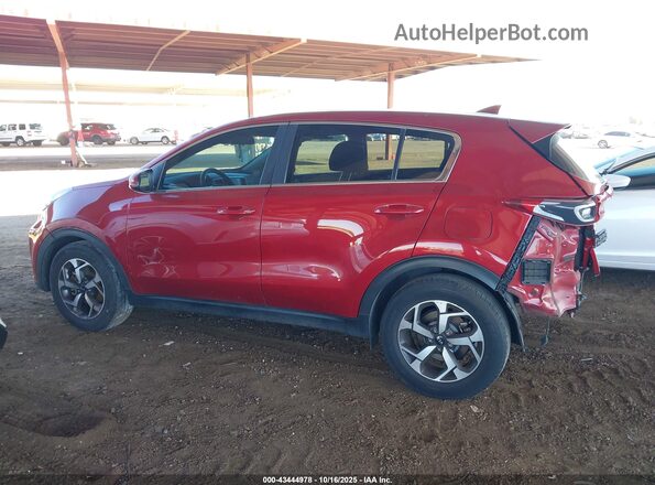 KNDPM3ACXM7881817 2021 KIA SPORTAGE Red Սալոնի 360 աստիճան տեսք