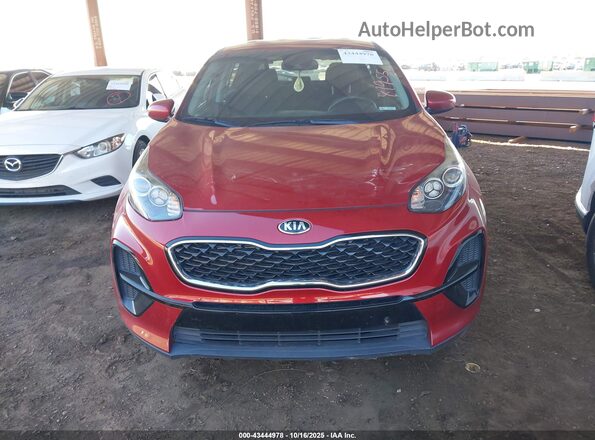 KNDPM3ACXM7881817 2021 KIA SPORTAGE Red Սարքավորումների վահանակի տեսք