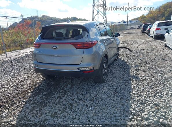 KNDPMCAC0M7880028 2021 KIA SPORTAGE Silver Задня права чверть