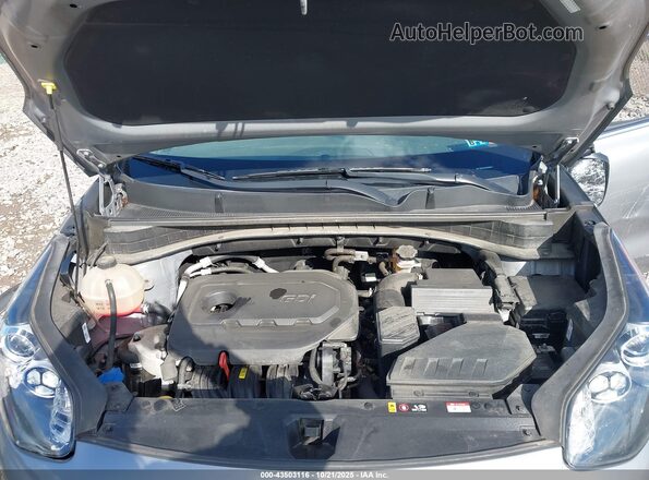 KNDPMCAC0M7880028 2021 KIA SPORTAGE Silver Вид ззаду
