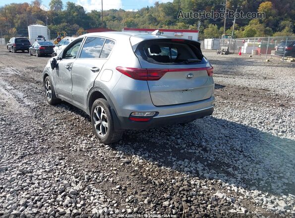 KNDPMCAC0M7880028 2021 KIA SPORTAGE Silver Задня ліва чверть